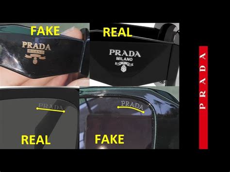 how to tell if prada sunglasses are real or fake|knock off black prada sunglasses.